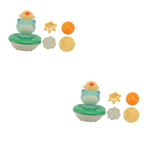 TOYANDONA 2 Sätze Elektrisches Wassersprühspielzeug Spielzeug für Kleinkinder badespielzeug ab 6 Monate Sprinkler für Sommerkinder Badespielzeug für Kinder Badespielzeug für Babys Wanne von TOYANDONA