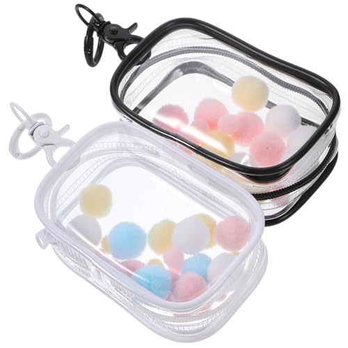 TOYANDONA 2 Sets Transparente Aufbewahrungstasche Kommode Vitrinenboxen Challenge Display Kit Mehrere Köder Durchsichtige Display Aufbewahrungsbox Musikalische Plüschfiguren von TOYANDONA