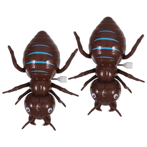 TOYANDONA 2 Stück Ant Novelty Scary Tricky Toy Babyspielzeug Spinnenfänger Laufendes Ameisen Aufziehspielzeug Gehende Uhrwerkspielzeuge Ameisen Gehende Spielsachen TOYANDONA 2 Stück Ant Novelty Scary Tricky Toy Babyspielzeug Spinnenfänger Laufendes Ameisen Aufziehspielzeug Gehende Uhrwerkspielzeuge Ameisen Gehende Spielsachen von TOYANDONA