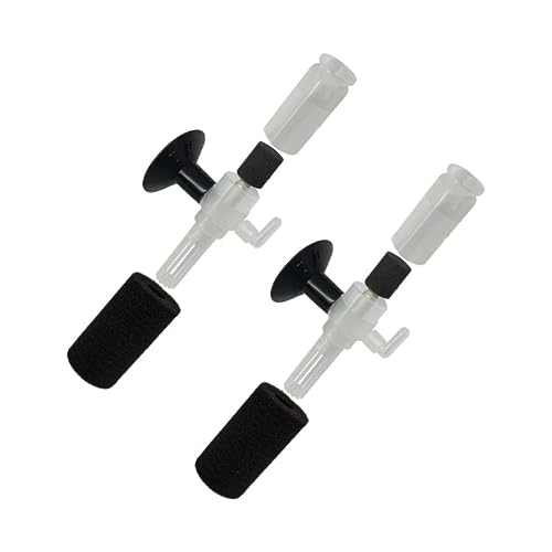 TOYANDONA 2 Stück Aquariumfilter Submersible Luftheber für Fischbehälter für Kleine Aquarien und Wasserverbesserung Schwarz TOYANDONA 2 Stück Aquariumfilter Submersible Luftheber für Fischbehälter für Kleine Aquarien und Wasserverbesserung Schwarz von TOYANDONA