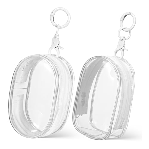 TOYANDONA Elegante Aufbewahrungstasche Für Schlüsselanhänger Mit Reißverschluss Für Minifiguren Zur Präsentation Von Schmuck Und Kleinen Gegenständen von TOYANDONA