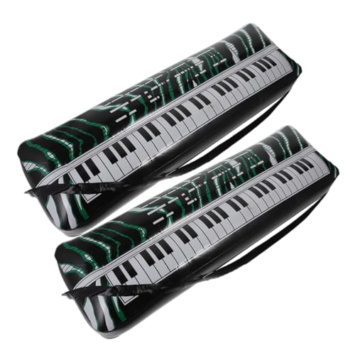 TOYANDONA 2 Stück Aufblasbare Elektronische Tastatur Musical Mini Gitarre Mini Tastatur Ornamente Für Kleinkind Für Mädchen Musik Tastatur Klavier Für Beliebtes Kinderspielzeug TOYANDONA 2 Stück Aufblasbare Elektronische Tastatur Musical Mini Gitarre Mini Tastatur Ornamente Für Kleinkind Für Mädchen Musik Tastatur Klavier Für Beliebtes Kinderspielzeug von TOYANDONA