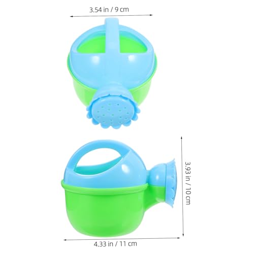 TOYANDONA 2 Stück Badespielzeug Bunte Gießkannen mit Wassersprüher Kreative Badewannenspielzeuge für Kleinkinder Sichere Outdoor wasserspielzeuge für Mädchen und Jungen für Sommer und von TOYANDONA