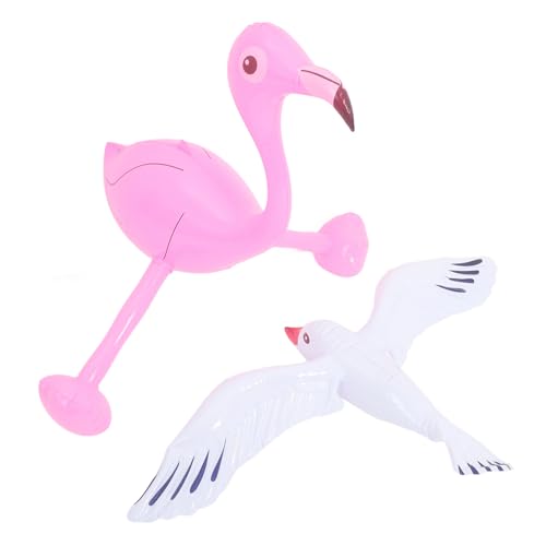 TOYANDONA 2 Stück Ballon Flamingo Seemöwe Strandparty Gartendeko wasserspaß Schwimmbäder groß aufblasbar Figur aufblasbarer Vogel hawaiianische Partybevorzugung Gummi TOYANDONA 2 Stück Ballon Flamingo Seemöwe Strandparty Gartendeko wasserspaß Schwimmbäder groß aufblasbar Figur aufblasbarer Vogel hawaiianische Partybevorzugung Gummi von TOYANDONA