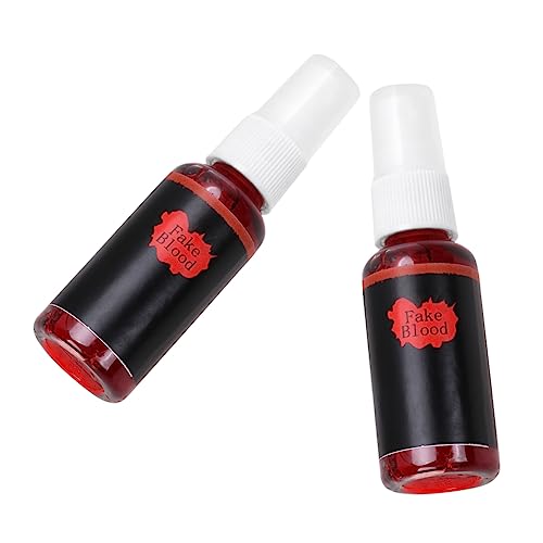 TOYANDONA 2 Stück Blut künstliches Blut gefälscht Kunstblut Blut Kostüm Gel Zombie Halloween Halloween Toys Halloween Scherzartikel Halloween-Blut-Accessoires Parteiblut von TOYANDONA