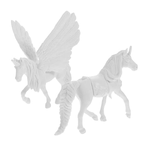 TOYANDONA 2 Stück Einhorn-Modell Pferd Für DIY Einhorn Malen Einhorn-malspielzeug Zum Selbermachen Zum Malen Von Einhörnern Bemalbare Figuren Einhorn-malfiguren Plastik Weiß TOYANDONA 2 Stück Einhorn-Modell Pferd Für DIY Einhorn Malen Einhorn-malspielzeug Zum Selbermachen Zum Malen Von Einhörnern Bemalbare Figuren Einhorn-malfiguren Plastik Weiß von TOYANDONA