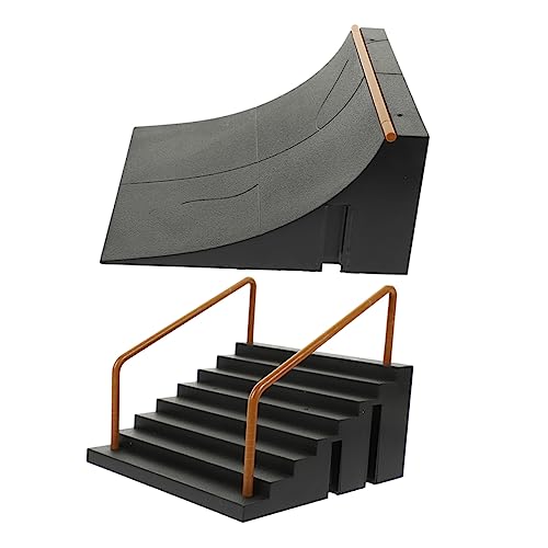 TOYANDONA 2 Stück Finger Skateboard Ramp Obstacle Park Zubehör für Training und Verbesserung der Fingerkoordination Fördert Kreativität und TOYANDONA 2 Stück Finger Skateboard Ramp Obstacle Park Zubehör für Training und Verbesserung der Fingerkoordination Fördert Kreativität und von TOYANDONA