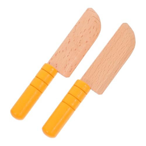 TOYANDONA 2stücke Holzspielzeug Cutter Für Sicherer Schneideküchen-Spielzeug Für Rollenspiele Fördert Soziale Fähigkeiten Und Kreativität Verarbeitet Langlebig Und Realistisch TOYANDONA 2stücke Holzspielzeug Cutter Für Sicherer Schneideküchen-Spielzeug Für Rollenspiele Fördert Soziale Fähigkeiten Und Kreativität Verarbeitet Langlebig Und Realistisch von TOYANDONA