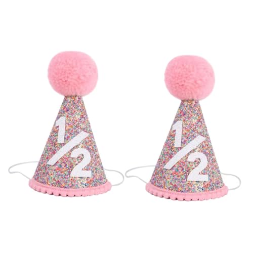 TOYANDONA 2 Stück Glitzer Geburtstagskrone für Junge Mädchen Cone Hut Stirnband für Foto Requisiten bei Geburtstagsfeiern für Kleinkinder TOYANDONA 2 Stück Glitzer Geburtstagskrone für Junge Mädchen Cone Hut Stirnband für Foto Requisiten bei Geburtstagsfeiern für Kleinkinder von TOYANDONA