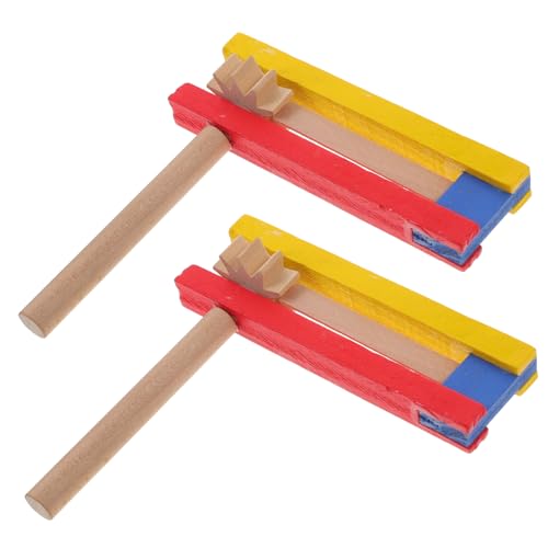 TOYANDONA 2 Stück Griffkastagnetten Jungen Und Mädchen Handtrommeln Musikinstrument Holzkastagnette Pädagogisches Schlaginstrument TOYANDONA 2 Stück Griffkastagnetten Jungen Und Mädchen Handtrommeln Musikinstrument Holzkastagnette Pädagogisches Schlaginstrument von TOYANDONA