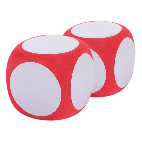 TOYANDONA 2 Stück Große Schaumpolster würfel Trocken Abwischbar Wiederverwendbar Beschreibbar für Klassenzimmer Heimunterricht Lernspiele Sicher Komfortabel Vielseitig Einsetzbar TOYANDONA 2 Stück Große Schaumpolster würfel Trocken Abwischbar Wiederverwendbar Beschreibbar für Klassenzimmer Heimunterricht Lernspiele Sicher Komfortabel Vielseitig Einsetzbar von TOYANDONA