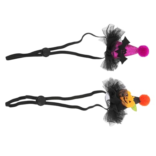 TOYANDONA 2 Stück Halloween Haustier Headdress Niedliches Katzenparty Kopfschmuck Fledermaus und Kürbis Design Verstellbar und Bequem Halloween Dekoration und Fotoshootings TOYANDONA 2 Stück Halloween Haustier Headdress Niedliches Katzenparty Kopfschmuck Fledermaus und Kürbis Design Verstellbar und Bequem Halloween Dekoration und Fotoshootings von TOYANDONA