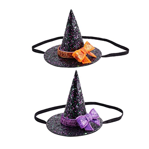 TOYANDONA 2 Stück Halloween-stirnband -hexenhut-stirnband Halloween -hut Halloween Stirnbänder Zaubererhut Hexenkostüm Damen Cosplay Mädchen Winzig Halloween -dekoration Stoff TOYANDONA 2 Stück Halloween-stirnband -hexenhut-stirnband Halloween -hut Halloween Stirnbänder Zaubererhut Hexenkostüm Damen Cosplay Mädchen Winzig Halloween -dekoration Stoff von TOYANDONA