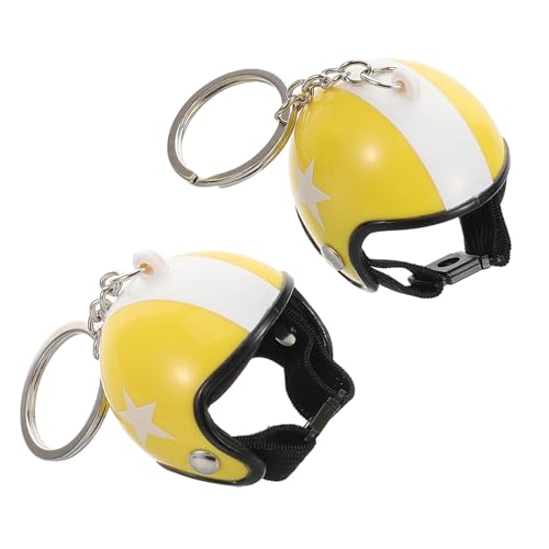 TOYANDONA 2stücke Motorradhelm Schlüsselanhänger Kreative Sternform Schlüsselringe Praktische Für Und Stilvolle Zubehörteile Für Motorradfahrer TOYANDONA 2stücke Motorradhelm Schlüsselanhänger Kreative Sternform Schlüsselringe Praktische Für Und Stilvolle Zubehörteile Für Motorradfahrer von TOYANDONA