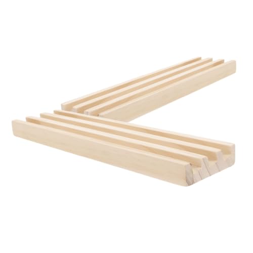 TOYANDONA 2 Stück Holz Domino Tablett rutschfest Dominohalter Tray für Mehrere Steine für Mexican Train Dominoes Stabiler Spielstein Organizer aus Kiefernholz TOYANDONA 2 Stück Holz Domino Tablett rutschfest Dominohalter Tray für Mehrere Steine für Mexican Train Dominoes Stabiler Spielstein Organizer aus Kiefernholz von TOYANDONA