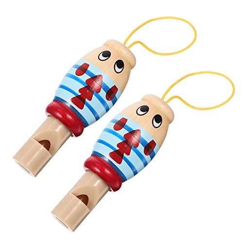 TOYANDONA 2 Stück Holz Pfeifenspielzeug für Kleinkinder Kreatives Musikinstrument Fantasie und Musikalischen Fähigkeiten für Junge Mädchen und Kleinkinder Geeignet für Partys und Spiele TOYANDONA 2 Stück Holz Pfeifenspielzeug für Kleinkinder Kreatives Musikinstrument Fantasie und Musikalischen Fähigkeiten für Junge Mädchen und Kleinkinder Geeignet für Partys und Spiele von TOYANDONA