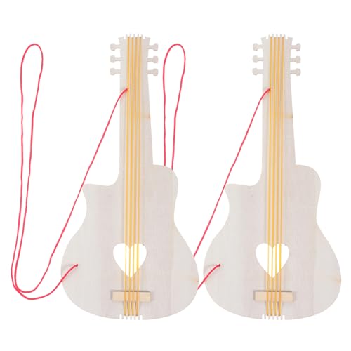 TOYANDONA 2 Stück Holzgitarrenspielzeug Basteln Für Mädchen Mini Gitarrenspielzeug Für Kleinkinder Ornamente Für Mini Basteln Für Jungen Für Jungen Kinderspielzeug Gitarren Für TOYANDONA 2 Stück Holzgitarrenspielzeug Basteln Für Mädchen Mini Gitarrenspielzeug Für Kleinkinder Ornamente Für Mini Basteln Für Jungen Für Jungen Kinderspielzeug Gitarren Für von TOYANDONA