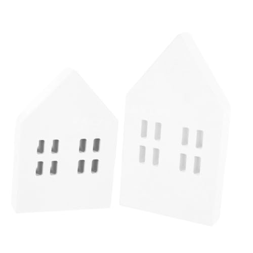 TOYANDONA 2 Stücke Dekorationen Holz Scheibe Puppenhaus Miniaturen Für Weihnachten Decor TOYANDONA 2 Stücke Dekorationen Holz Scheibe Puppenhaus Miniaturen Für Weihnachten Decor von TOYANDONA