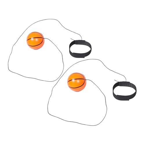 TOYANDONA 2 Stück Hüpfball Am Handgelenk Ball Zurückprallen Lassen Reaktionstrainingsspielzeug Rückprallball Mit Handschlaufe Sport Handgelenkball Handübungsbälle Fitnessgeräte Pu TOYANDONA 2 Stück Hüpfball Am Handgelenk Ball Zurückprallen Lassen Reaktionstrainingsspielzeug Rückprallball Mit Handschlaufe Sport Handgelenkball Handübungsbälle Fitnessgeräte Pu von TOYANDONA