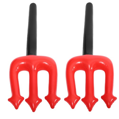 TOYANDONA 2 Stück Inflatable Halloween Teufelsforken aus PVC Kostümzubehör für Halloween Partys Teufel Cosplay und Bühnenauftritte Leicht und Tragbar Einfach zu Lagern TOYANDONA 2 Stück Inflatable Halloween Teufelsforken aus PVC Kostümzubehör für Halloween Partys Teufel Cosplay und Bühnenauftritte Leicht und Tragbar Einfach zu Lagern von TOYANDONA