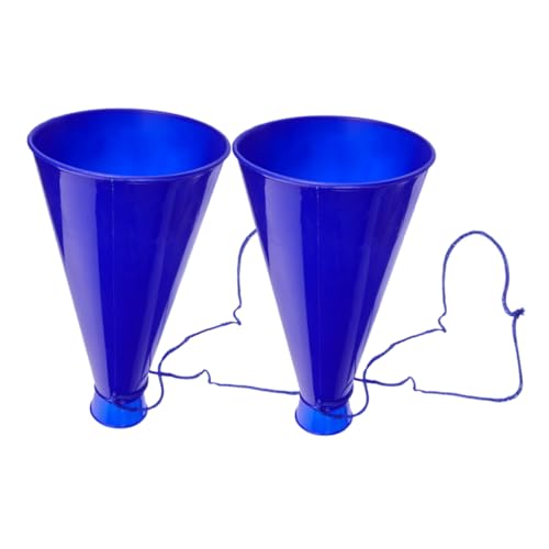 TOYANDONA 2 Stück Jubelndes Horn Geräuschemacher Megaphon Megaphon Sporttreffen Trompete Party Gefälligkeiten Jubelhorn Jubelnde Requisiten Cheerleader-megaphone Blau Plastik TOYANDONA 2 Stück Jubelndes Horn Geräuschemacher Megaphon Megaphon Sporttreffen Trompete Party Gefälligkeiten Jubelhorn Jubelnde Requisiten Cheerleader-megaphone Blau Plastik von TOYANDONA