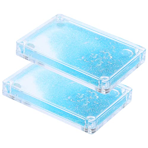 TOYANDONA 2 Stück Kleine Eiswürfel Kartenetuis Für Sammelkarten Magnetischer Kartenhalter Baseball Kartenhalter Harter Kartenschutz Harte Hüllen Für Sammelkarten Sportkartenetui TOYANDONA 2 Stück Kleine Eiswürfel Kartenetuis Für Sammelkarten Magnetischer Kartenhalter Baseball Kartenhalter Harter Kartenschutz Harte Hüllen Für Sammelkarten Sportkartenetui von TOYANDONA