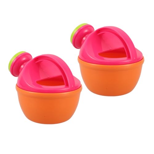 TOYANDONA 2 Stück Kleine Gießkannen für Leichtes Kunststoff Wasserspielzeug mit Realistischem Sprühfunktion für Bad Strand Garten Spielerisches Lernen und Hand Auge Koordination von TOYANDONA