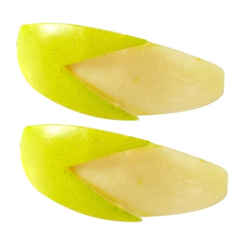 TOYANDONA 2 Stück Künstlicher Apfel Apfelschneider Äpfel Obst Picker Scheiben Simulation Von Apfeldekoren Requisiten Für Die Küchenfotografie Simulation Apfelfrucht Küche Vorgeben Green PVC TOYANDONA 2 Stück Künstlicher Apfel Apfelschneider Äpfel Obst Picker Scheiben Simulation Von Apfeldekoren Requisiten Für Die Küchenfotografie Simulation Apfelfrucht Küche Vorgeben Green PVC von TOYANDONA