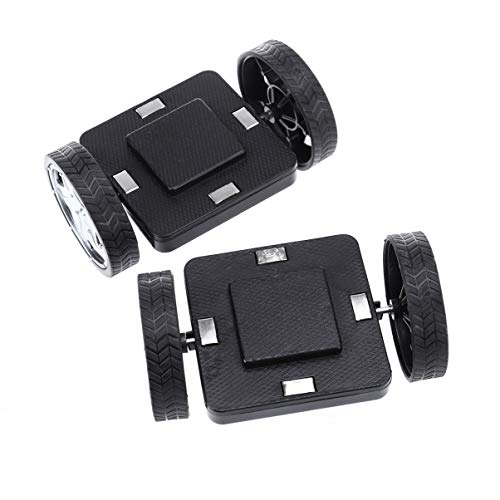 TOYANDONA 2 Stück Magnetblöcke Räder Auto LKW Fahrgestell Rad mit Magnetfliesen Magnet Spielzeug Konstruktionsräder für Kinder Kleinkinder Magnetische Bausteine TOYANDONA 2 Stück Magnetblöcke Räder Auto LKW Fahrgestell Rad mit Magnetfliesen Magnet Spielzeug Konstruktionsräder für Kinder Kleinkinder Magnetische Bausteine von TOYANDONA