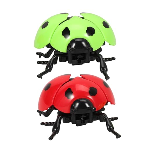 TOYANDONA 2 Stück Marienkäfer- zum Aufziehen Ladybug kinderspielzeug Interessante Spielzeuge zum Verschenken lustiges Modell Aufzieh Plastik TOYANDONA 2 Stück Marienkäfer- zum Aufziehen Ladybug kinderspielzeug Interessante Spielzeuge zum Verschenken lustiges Modell Aufzieh Plastik von TOYANDONA