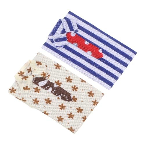 TOYANDONA 2 Stück Mini -Hemd Ornamente Diorama Zubehör Mini -Shirt für Puppen Puppenhaus-Szenerie-Requisiten Dollhouse -Shirt Stoff TOYANDONA 2 Stück Mini -Hemd Ornamente Diorama Zubehör Mini -Shirt für Puppen Puppenhaus-Szenerie-Requisiten Dollhouse -Shirt Stoff von TOYANDONA