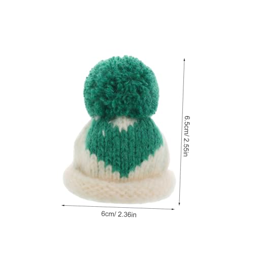 TOYANDONA 2 Stück Mini Strickmützen Weinflaschen Dekoration DIY Bastelset Kleine Wollmützen für Puppen Party Tischdeko Handgefertigte Accessoires in TOYANDONA 2 Stück Mini Strickmützen Weinflaschen Dekoration DIY Bastelset Kleine Wollmützen für Puppen Party Tischdeko Handgefertigte Accessoires in von TOYANDONA