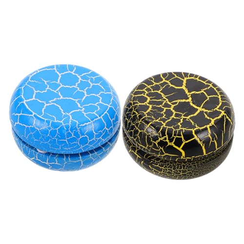 TOYANDONA 2 Stück Mini Yo Yo aus Holz mit Riss Design Leichte Anfänger Spielzeuge für Fördert Hand Auge Koordination Tragbar für Partygeschenke und Lernspaß Unterwegs TOYANDONA 2 Stück Mini Yo Yo aus Holz mit Riss Design Leichte Anfänger Spielzeuge für Fördert Hand Auge Koordination Tragbar für Partygeschenke und Lernspaß Unterwegs von TOYANDONA