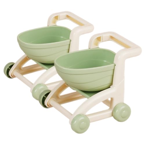 TOYANDONA Kinder-einkaufswagen 2 Stück Kinderspielzeug Einkaufswagen Rollenspiel Für Kleinkinder TOYANDONA Kinder-einkaufswagen 2 Stück Kinderspielzeug Einkaufswagen Rollenspiel Für Kleinkinder von TOYANDONA