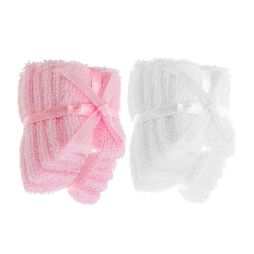 TOYANDONA 2 Stück Miniatur Badetücher für Puppenhaus Weiche Mini Handtücher in Weiß und Rosa Realistische Badezimmerdeko Langlebige Dollhouse Badtextilien für Kreative Szenengestaltung TOYANDONA 2 Stück Miniatur Badetücher für Puppenhaus Weiche Mini Handtücher in Weiß und Rosa Realistische Badezimmerdeko Langlebige Dollhouse Badtextilien für Kreative Szenengestaltung von TOYANDONA