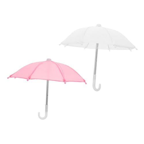 TOYANDONA 2 Stück Miniatur Puppenhaus Regenschirm Teilig Weiß Mini Deko Miniaturschirm Puppenzubehör für DIY Basteln und Wohnraumdekoration TOYANDONA 2 Stück Miniatur Puppenhaus Regenschirm Teilig Weiß Mini Deko Miniaturschirm Puppenzubehör für DIY Basteln und Wohnraumdekoration von TOYANDONA