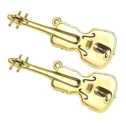 TOYANDONA 2 Stück Miniatur Violine Modell Teilig Authentisches Puppenhaus Zubehör Detailgetreues Musikinstrument Ornament für Dollhouse Dekoration und Weihnachtsdeko TOYANDONA 2 Stück Miniatur Violine Modell Teilig Authentisches Puppenhaus Zubehör Detailgetreues Musikinstrument Ornament für Dollhouse Dekoration und Weihnachtsdeko von TOYANDONA