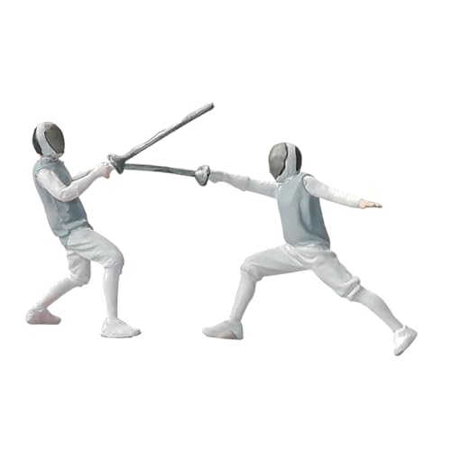 TOYANDONA Detaillierte Handwerkskunst Im Maßstab 164 Fechtminiaturen Fechtminiaturen Für Sammler von TOYANDONA