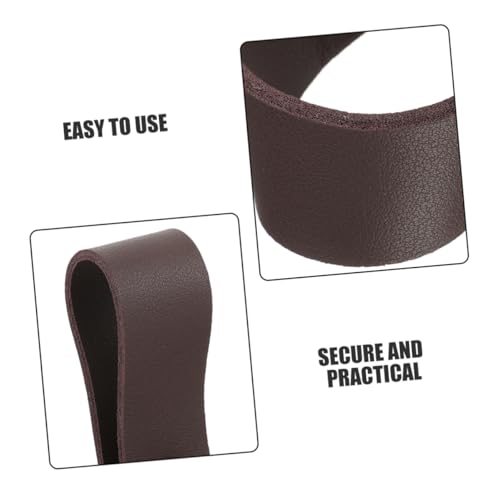 TOYANDONA 2 Stück Mittelalterliche PU Schwerthalter Ergonomisch rutschfest Verstellbar für Renaissance Cosplay Kostüm Erwachsene und Jugendliche Stabile Schwertfixierung für Bühnenauftritte von TOYANDONA