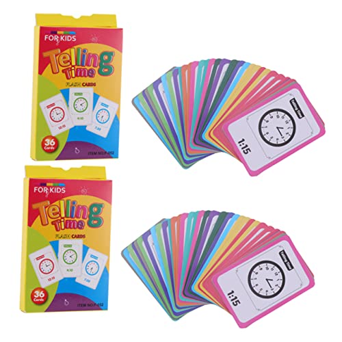 TOYANDONA 2 Stück Modell Einer Digitalen Spielzeuguhr Lernspiel Zeit Erzählen Kindern Beibringen, Die Zeit Zu Lesen Für Zum Lesen Von Uhren Kupfer Karte TOYANDONA 2 Stück Modell Einer Digitalen Spielzeuguhr Lernspiel Zeit Erzählen Kindern Beibringen, Die Zeit Zu Lesen Für Zum Lesen Von Uhren Kupfer Karte von TOYANDONA