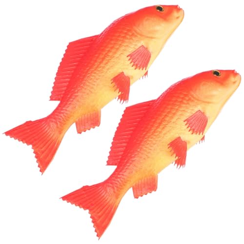 TOYANDONA 2 Stück Modelle Spielzeugtiere Die Tiersimulation Tierfigur Gefälschtes Fischmodell Fischdekoration Fischfiguren Fischfigur Modell Fischerkennungsmodell Gefälschtes Tiermodell Rot TOYANDONA 2 Stück Modelle Spielzeugtiere Die Tiersimulation Tierfigur Gefälschtes Fischmodell Fischdekoration Fischfiguren Fischfigur Modell Fischerkennungsmodell Gefälschtes Tiermodell Rot von TOYANDONA