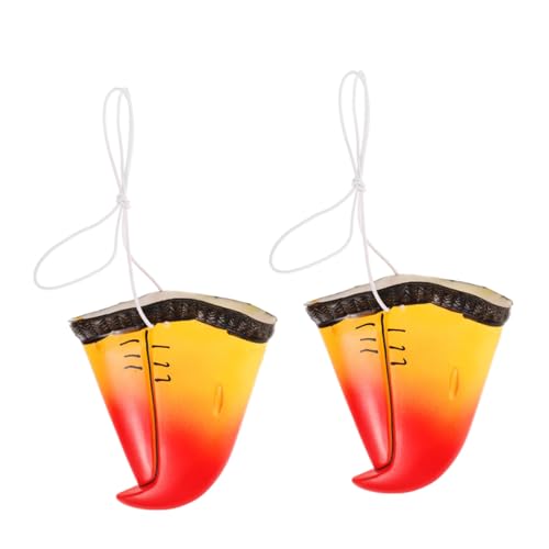 TOYANDONA 2 Stück Parrot Beak Cosplay Nase Realistische Vogel Schnabel Requisite Leichtes Bequemes Tierkostüm Zubehör für Halloween Mottoparty Bühnenauftritt TOYANDONA 2 Stück Parrot Beak Cosplay Nase Realistische Vogel Schnabel Requisite Leichtes Bequemes Tierkostüm Zubehör für Halloween Mottoparty Bühnenauftritt von TOYANDONA
