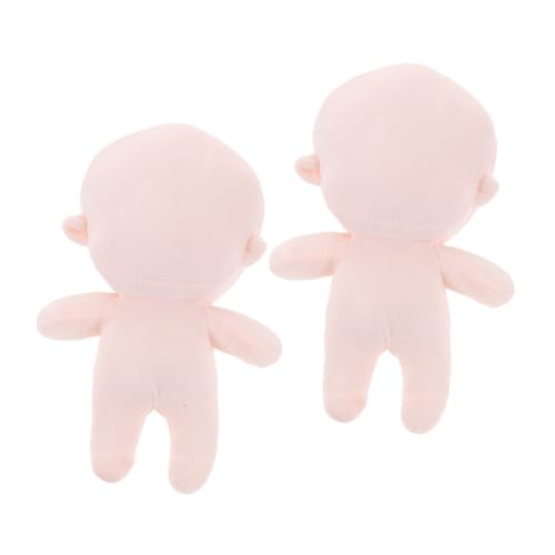 TOYANDONA Entzückendes Unfertiges Plüschspielzeug Zur Puppenherstellung 20 cm Weiche Leere Puppe von TOYANDONA