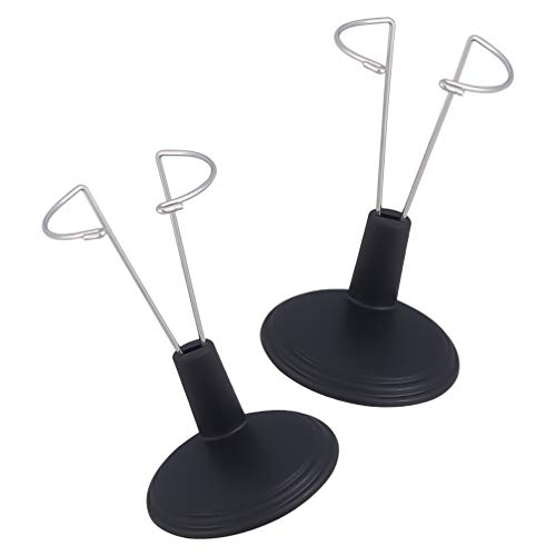 TOYANDONA 2 Stück Puppenständer Displayhalter Actionfigur Ständer Displayhalter Puppenhalterung Support Display Rack für Zuhause Schwarz 35Cm TOYANDONA 2 Stück Puppenständer Displayhalter Actionfigur Ständer Displayhalter Puppenhalterung Support Display Rack für Zuhause Schwarz 35Cm von TOYANDONA