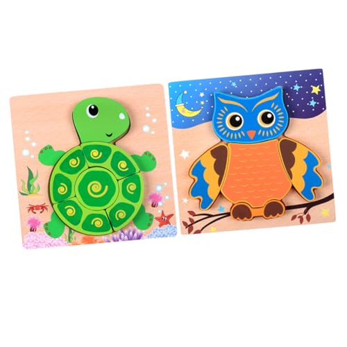TOYANDONA 2 Stück Puzzles Aus Holz Holzpuzzles Für Holzpuzzle Für Jungen 3D-Puzzles Für von TOYANDONA