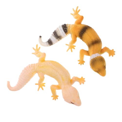 TOYANDONA 2 Stück Realistische Eidechsen Figuren aus Langlebigem Kunststoff Sichere Glatte Oberfläche Leichte Reptilien Deko für Garten Balkon Tisch Naturgetreue Reptilien Tiermodelle für TOYANDONA 2 Stück Realistische Eidechsen Figuren aus Langlebigem Kunststoff Sichere Glatte Oberfläche Leichte Reptilien Deko für Garten Balkon Tisch Naturgetreue Reptilien Tiermodelle für von TOYANDONA