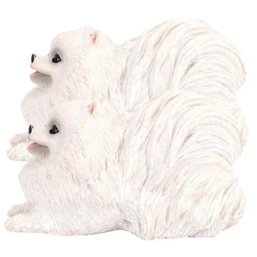 TOYANDONA 2 Stück Realistische Hundemodelle aus Robustem PVC Detailgetreue Pomeranian Figuren Dekorative und Pädagogische Welpen Nachbildung für Garten Wohnraumgestaltung TOYANDONA 2 Stück Realistische Hundemodelle aus Robustem PVC Detailgetreue Pomeranian Figuren Dekorative und Pädagogische Welpen Nachbildung für Garten Wohnraumgestaltung von TOYANDONA