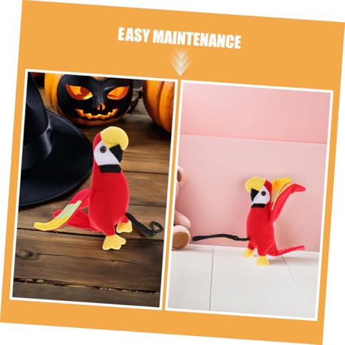TOYANDONA 2 Stück Realistische Piraten Schulterpapageien Plüschstofftier Halloween Kostüm Zubehör Leichte Piraten Party Requisite für Cosplay Dekoration TOYANDONA 2 Stück Realistische Piraten Schulterpapageien Plüschstofftier Halloween Kostüm Zubehör Leichte Piraten Party Requisite für Cosplay Dekoration von TOYANDONA