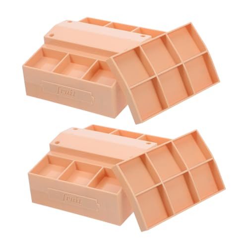 TOYANDONA 2 Stück Realistisches Plastik Snack Display für Puppenhaus Supermarkt Zubehör für Kreative Spielwelten TOYANDONA 2 Stück Realistisches Plastik Snack Display für Puppenhaus Supermarkt Zubehör für Kreative Spielwelten von TOYANDONA