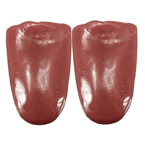 TOYANDONA 2 Stück Requisiten Künstlich Piercings Streich Lustig Gefälscht Halloween Brown von TOYANDONA